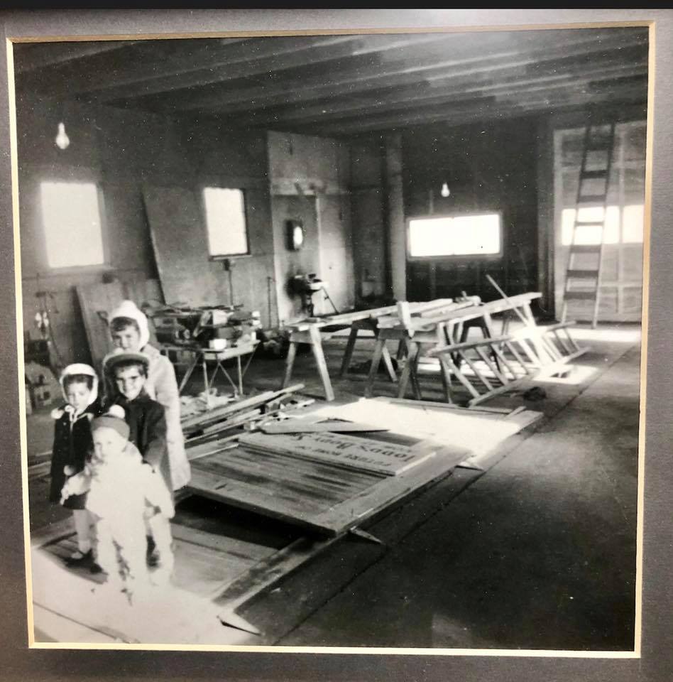 Todd's Body & Frame Shop sign and building on Flack Avenue in Alliance, Nebraska